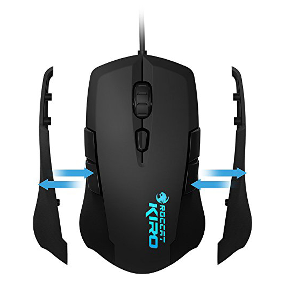 Chuột Chơi Game Có Dây Roccat Kiro 5000DPI RGB 6 Phím - Hàng Chính Hãng